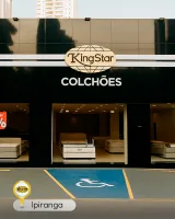 Fachada da loja King Star Colchões Ipiranga