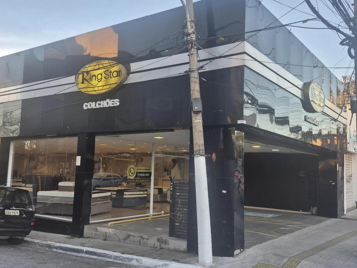 Fachada da loja King Star Colchões Jaçanã