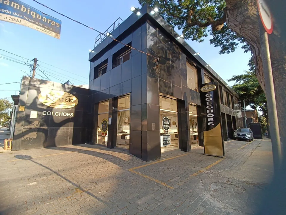 Fachada da loja King Star Colchões Moema